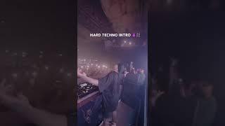 Hard Techno intro at Misfit night in Bristol hardtechno techno [upl. by Hort]