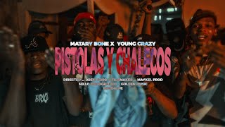 PISTOLAS Y CHALECOS  Young crazy x matary bone 👹 Video oficial Directed By Dreikprod [upl. by Nafri]