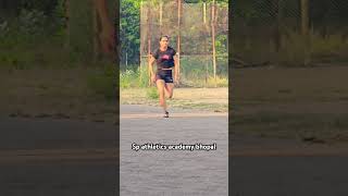 Sp athletics academy bhopal cardio strength athlete sports army afi coachpundir viralvideo [upl. by Suoivatnod]