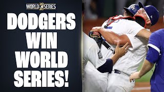 Dodgers win 2020 World Series Final out of World Series Game 6 [upl. by Novihs100]