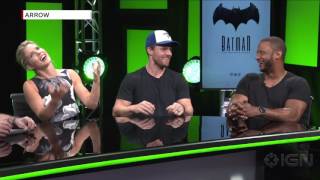 Arrow CastOTA Interview IGN SDCC 2016 [upl. by Yahc788]