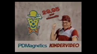 PDMagnetics Kindervideo  TV Reclame 01 1985 [upl. by Adele]