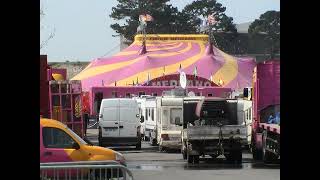 BREST  Le Cirque MEDRANO au Parc à Chaines à Brest en avril 2015 [upl. by Eimirej769]