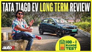 Tata Tiago EV Long Term Review  A Comprehensive Range Test  2024  autoX [upl. by Krauss]