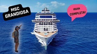 ⛴️TOUR MSC GRANDIOSA ¿Será este el crucero en el que estarás a bordo en tus próximas vacaciones [upl. by Akehsal128]