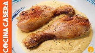 Pollo a la Mostaza casero Recetas de Cocina [upl. by Fabiola]