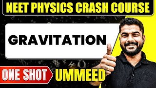 GRAVITATION in 1 Shot All Concepts Tricks amp PYQs  NEET Crash Course  Ummeed [upl. by Garcon]