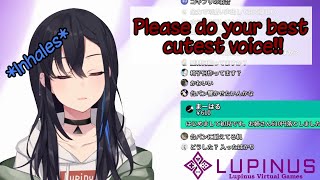 Uruhas Cutest Voice VSpoIchinose Uruha Eng Sub [upl. by Adihsaar]