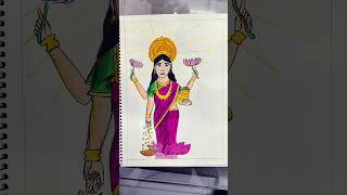 drawing of Mata Lakshmi [upl. by Pip511]