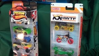 Team Hot Wheels 2012 HWTF Target Exclusive 5Pack [upl. by Nekciv998]