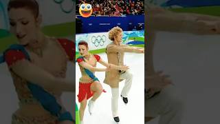 Ice skating 🤩😍dance Hindi song Mera chainwen sab uzdaicedance europe india shorts sports viral [upl. by Notpmah]