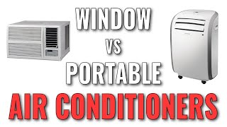 Energy Consumption Tested amp Compared  Window vs Portable Air Conditioners [upl. by Zsuedat]