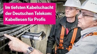 Führung durch die tiefste Kabelschachtanlage der Telekom  tnt17 [upl. by Bertine]