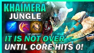 How to deal with SETBACKS and make a STRONG COMEBACK  Predecessor Khaimera Jungle Gameplay [upl. by Wivinah552]