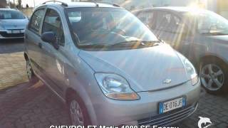 CHEVROLET Matiz 1000 SE Energy  Auto Usate Alessandria Piemonte [upl. by Artsa]