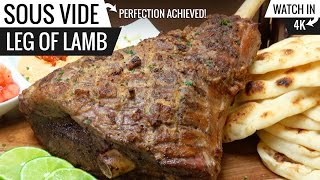 Sous Vide Leg of Lamb Perfection  The BEST LEG OF LAMB ever Score 10 [upl. by Arri]