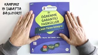 Limit Türev İntegral Öğrenme Garantili Fasikül İnceleme Videosu Kamp19Şubat [upl. by Otilrac]