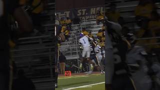 WHAT A CATCH BY AMITE WR TABRYLON 😱 football shorts shotby1k amite highlight [upl. by Viviane542]