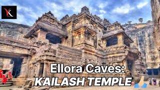 Kailash Temple World Heritage Site  Ellora Caves [upl. by Mirabella]