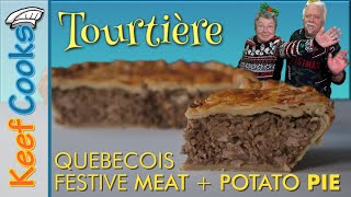 Tourtiere French Canadian Meat and Potato Pie [upl. by Mackay]