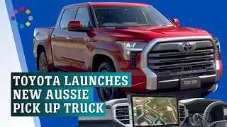 Toyotas BIG answer to American pick up trucks on Aussie soil  Tundra put to the test [upl. by Brass448]