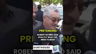 Robert De Niro Tells Maga EXACTLY What WE ALL Need To Hear [upl. by Chic]