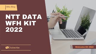 WFH NTT Data Kit 2022  Welcome Kit NTT Data 2022  WFH 2022  NTT Data [upl. by Finstad525]