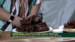 Big City Diner Memorial DayFathers Day Specials [upl. by Phi]