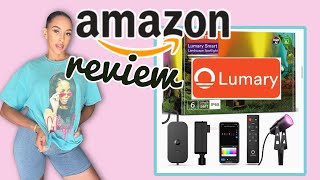 AMAZON REVIEW INSTALL LUMARY LIGHTS [upl. by Pik141]