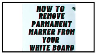 How to remove permanent marker from your white board citricacid shorts trending [upl. by Minni]