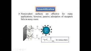 Immobilization techniques of biomolecules biosensors biotechnology [upl. by Chainey408]