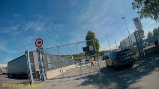 ANCONA ITALY TO IGOUMENITSA  Ferry terminal by motorcycle [upl. by Iccir]