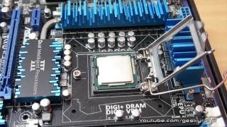 How to install intel CPU on a Motherboard [upl. by Dina]