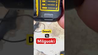 Dewalt vs milhuoki [upl. by Yelsel]