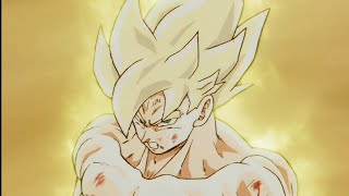 DBZ Coolers Revenge Goku goes Super Saiyan 4K HD [upl. by Rexfourd]