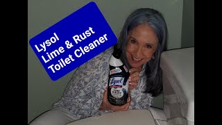 Lysol Lime amp Rust Toilet Cleaner  Three Uses Experiment  KimTownselYouTube [upl. by Edvard]