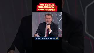 Tarczyński zaprasza Trzaskowskiego do debaty D polityka polskapolityka humor viralshorts [upl. by Iznil]