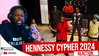 HENNESSY CYPHER 2024  LA COUR DES GRANDS II OBELEKE REACTION [upl. by Darton]