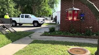 Vinyl fence installation with lifetime warranty Hampton Virginia [upl. by Eenolem471]