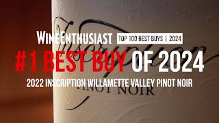 Inscription Pinot Noir Tops Wine Enthusiast’s Best Buys 2024 [upl. by Tillford]