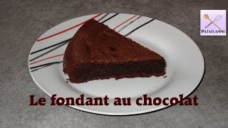 La recette facile et rapide du gâteau fondant au chocolat [upl. by Swart]