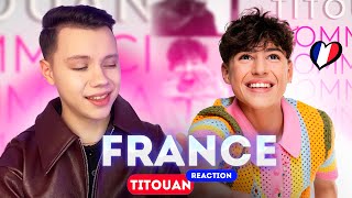 REACTION FRANCE  Titouan  Comme ci comme ça  Детское Евровидение 2024  Junior Eurovision 2024 [upl. by Venetis606]