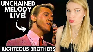 Vocal CoachMusician Reacts Righteous Brothers  Unchained Melody Live  Best Quality 1965 [upl. by Gaskill]