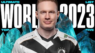 “Thank You Faker” Broxah Ranks Worlds 2023’s Top Plays  Ultimate List [upl. by Neva]