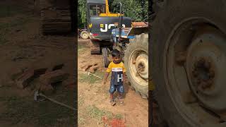 আবির ট্রাক্টর বালার উপরে কেমন রেগে গেছে দেখো tractor JCB trendingvideo [upl. by Belding]