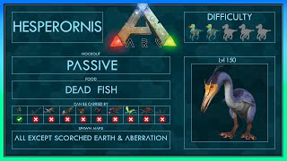 Hesperornis easy Tame  Full Taming Guide Ark  Different Methods  Trap [upl. by Awjan454]