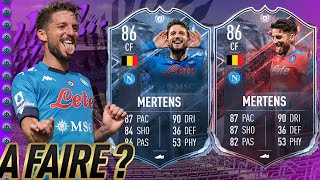 FIFA 22 AVIS SBC DRIES MERTENS LE QUEL CHOISIR  FEU OU GLACE [upl. by Nada]