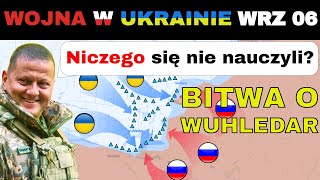 06 WRZ Najsilniejszy Ukraiński Bastion VS Rosyjskie Fale Mięsa Armatniego  Wojna w Ukrainie [upl. by Damle]