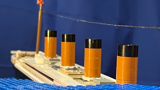 Sinking of the Titanic  Stop Motion [upl. by Rafa407]