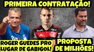 BOMBA PRIMEIRA CONTRATAÇÃO DO FLA DE BAP ROGER GUEDES PRA SUBSTITUIR GABIGOL PROPOSTA DE MILHÕES [upl. by Irtak]